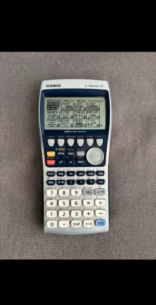 Calculadora Científica Casio fx-9860GB SD