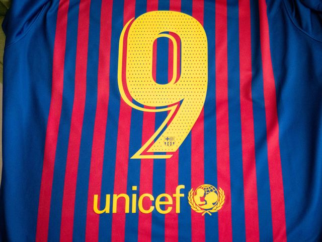 ORIGINAL F.C. BARCELONA 2018-19 #9 CAMISETA XL