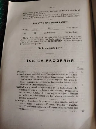 Arboricultura. Elementos Recopilados