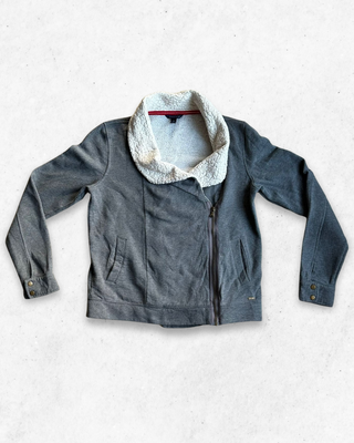 Sudadera Tommy Hilfiger sherpa gris M