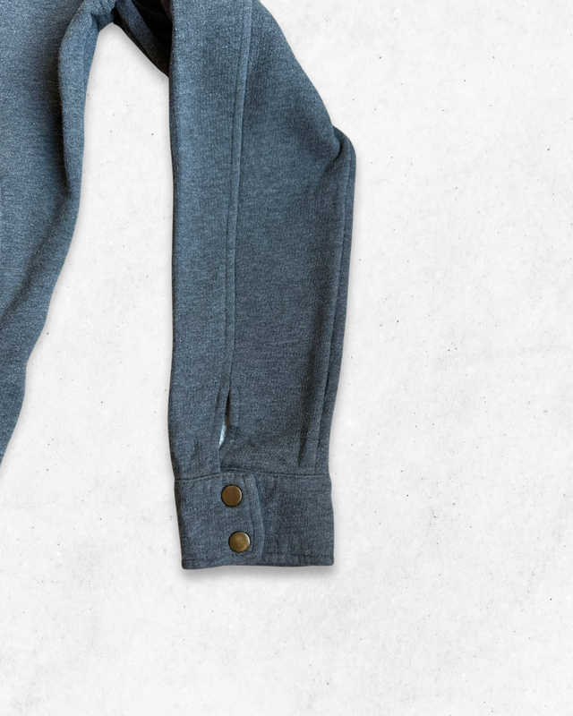 Sudadera Tommy Hilfiger sherpa gris M