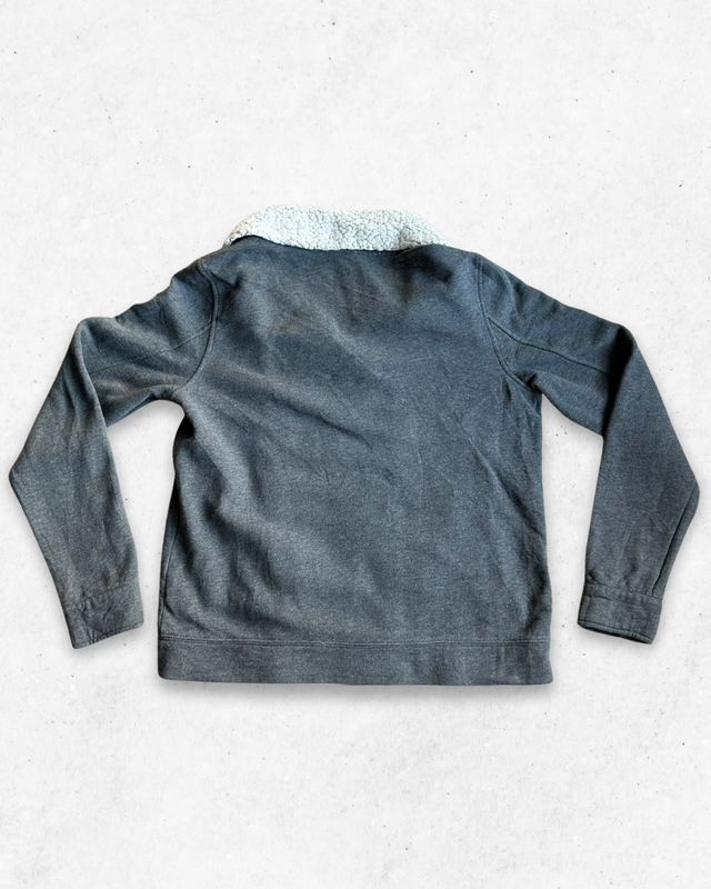 Sudadera Tommy Hilfiger sherpa gris M