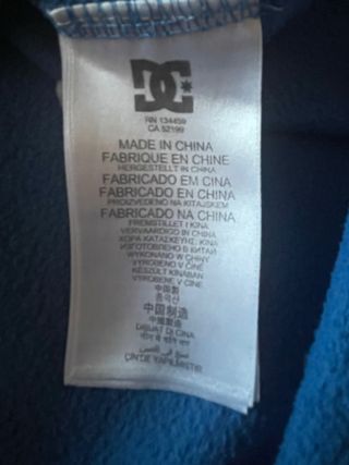 Sudadera DC Shoes Azul Talla L
