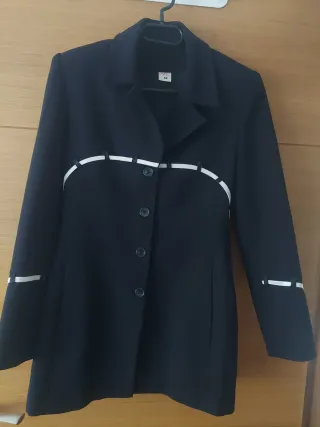 Americana negra mujer talla S 36-38