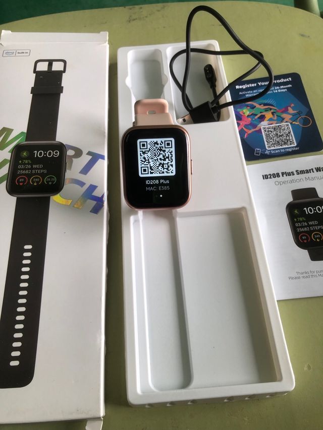 Smartwatch ID208 Plus Rosa