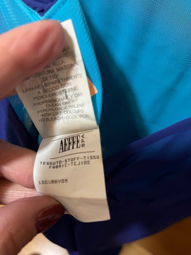 Abito Philosophy di Alberta Ferretti blu