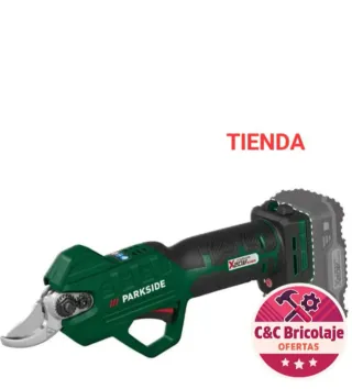Tijeras de podar Parkside recargable completa