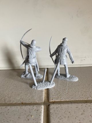SOLDATINI WARHANSA ROBIN HOOD. 5 FIGURE. PLASTICA