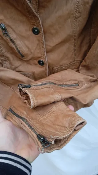 Saga Ibañez Cazadora Piel Exclusiva Talla 40