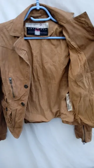 Saga Ibañez Cazadora Piel Exclusiva Talla 40