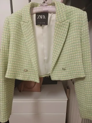 Giacca Zara corta 75% cotone