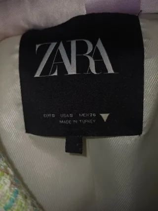 Giacca Zara corta 75% cotone