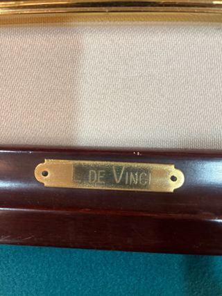 Esmalte en Plata  y cobre al fuego La Gioconda