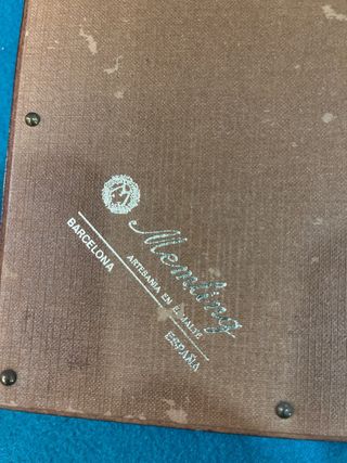 Esmalte en Plata  y cobre al fuego La Gioconda