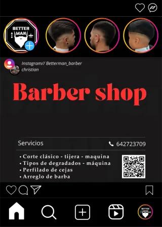 Barbería a domicilio o en casa
