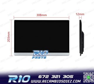 PANTALLA REPOSACABEZAS MULTIMEDIA DE 13,3 "