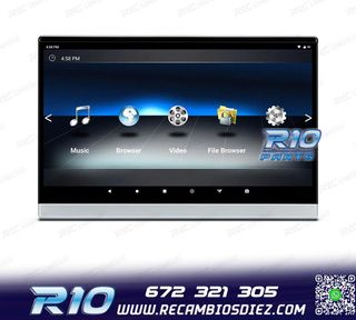 PANTALLA REPOSACABEZAS MULTIMEDIA DE 13,3 "