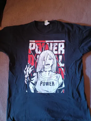 Camiseta Chainsaw Man Power Anime