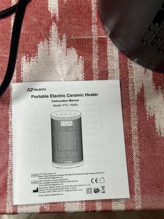 Calefactor Eléctrico Cerámico Portátil