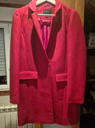 Abrigo Cortefiel Rosa Talla M