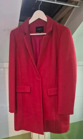 Abrigo Cortefiel Rosa Talla M