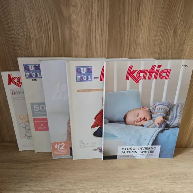 5 revistas de tejido Katia
