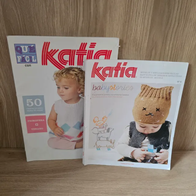 5 revistas de tejido Katia