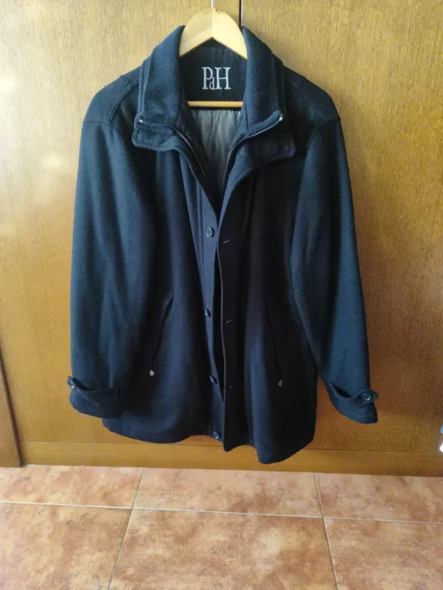Abrigo Pedro del Hierro Talla L Azul