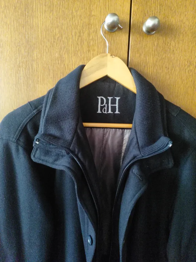 Abrigo Pedro del Hierro Talla L Azul