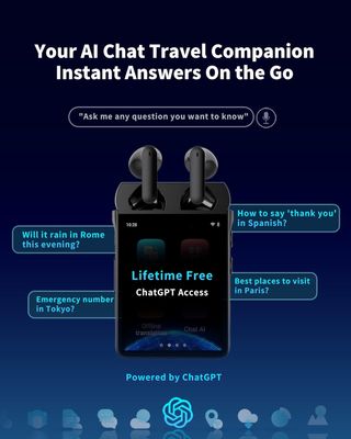 Cuffie A9 AI Translator 4G