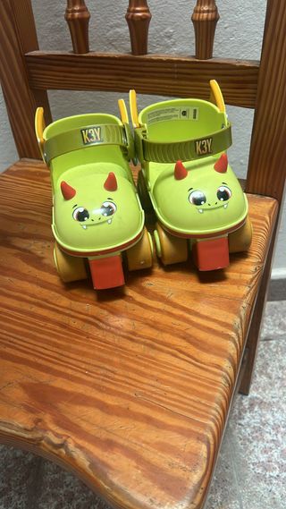 Patines infantiles K3Y verdes