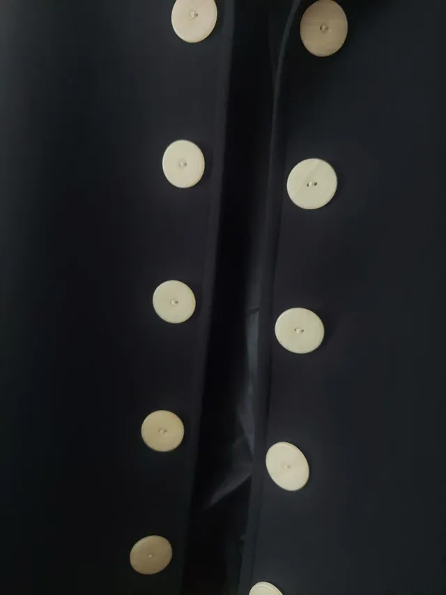 Americana Mango Negra Talla S