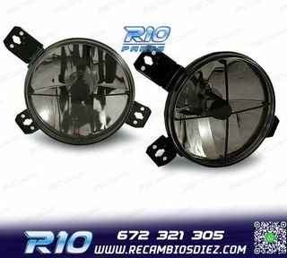 FAROS PARA VOLKSWAGEN VW GOLF MK1 + MK2 83-91 CRUZ AHUMADO F
