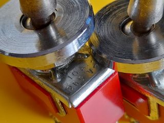 Dos interruptores de 10A 250V vintage