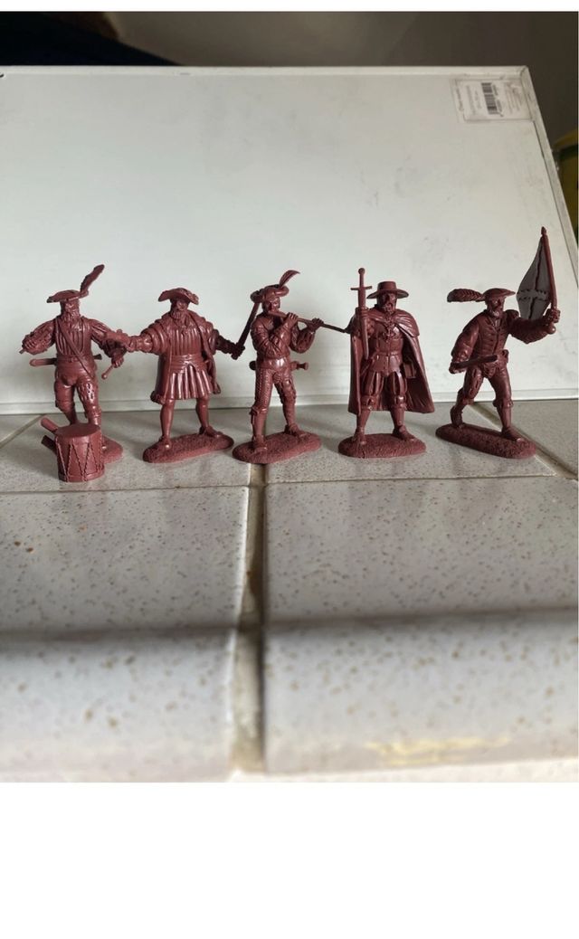 SOLDATINI WARHANSA COMMANDO LANZICHENECCHI.PLASTIC