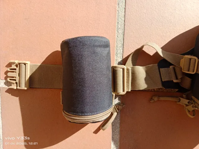 Funda para cámara de cinturóny para teleobjetivo