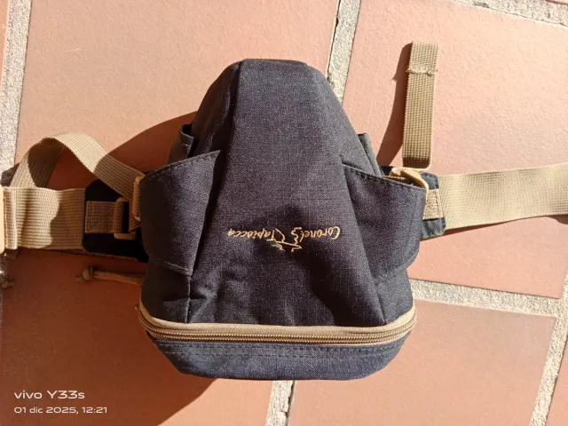 Funda para cámara de cinturóny para teleobjetivo