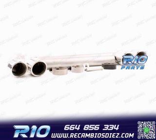 ESCAPE CON COLAS BMW F30 F31 LOOK M DOBLE