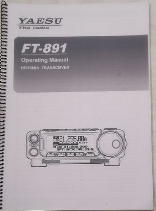 Manual de Operaciones Yaesu FT-891