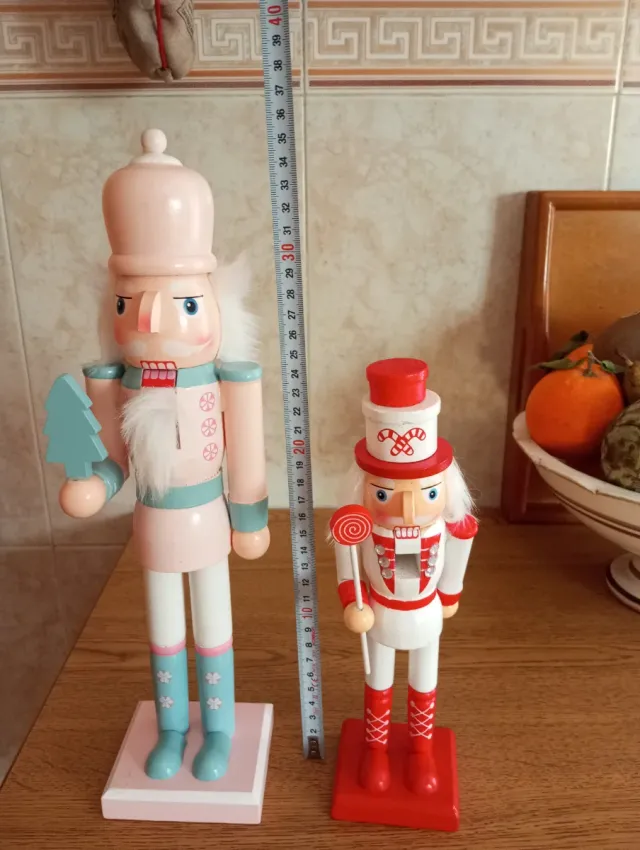 Set di 2 schiaccianoci decorativi