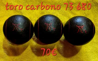 Bolas Petanca Toro Carbono 73 680