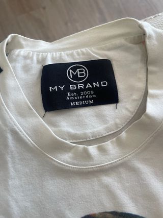 Camiseta MY BRAND Talla M Calavera y Billetes