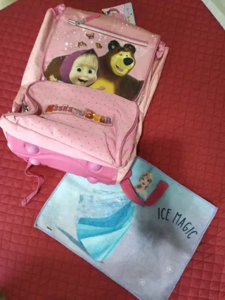 Zaino Masha e Orso scuola elementare