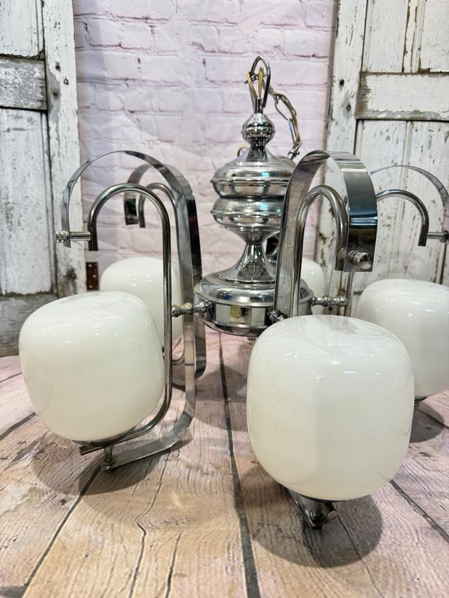 Lampada da soffitto stile Space Age