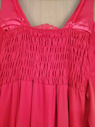 Vestido rojo largo de fiesta