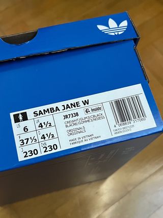 Adidas Samba Jane Bailarinas Talla 37 1/3