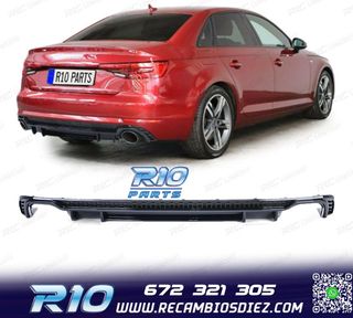 DIFUSOR AUDI A4 S LINE 16-19 LOOK RS4
