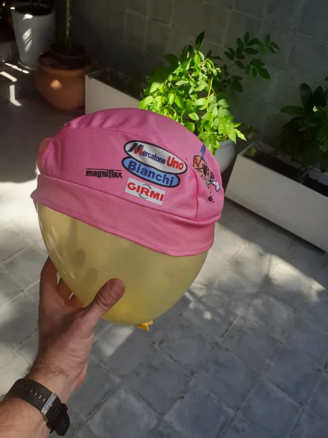 Sciarpa pirata rosa Pantani