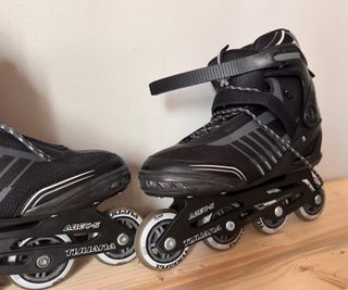 Patines en línea negros talla 44