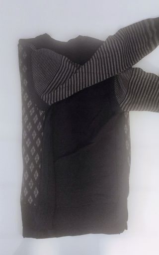 Cárdigan hombre (Alessandro di Lange) negro/gris